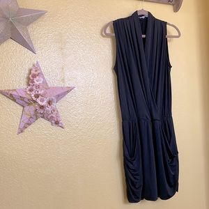 Rachel Roy Black Dress with Pockets Size M